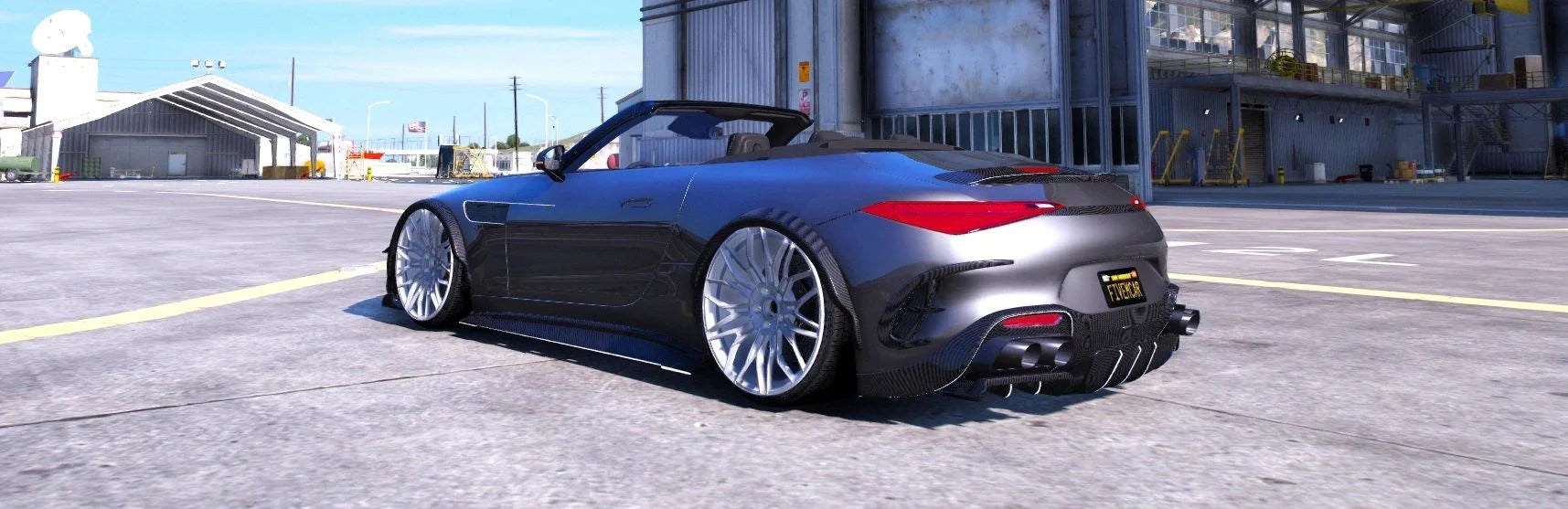 (Unbranded) Mercedes SL63 Mansory (Animated Roof) | DDC Cars