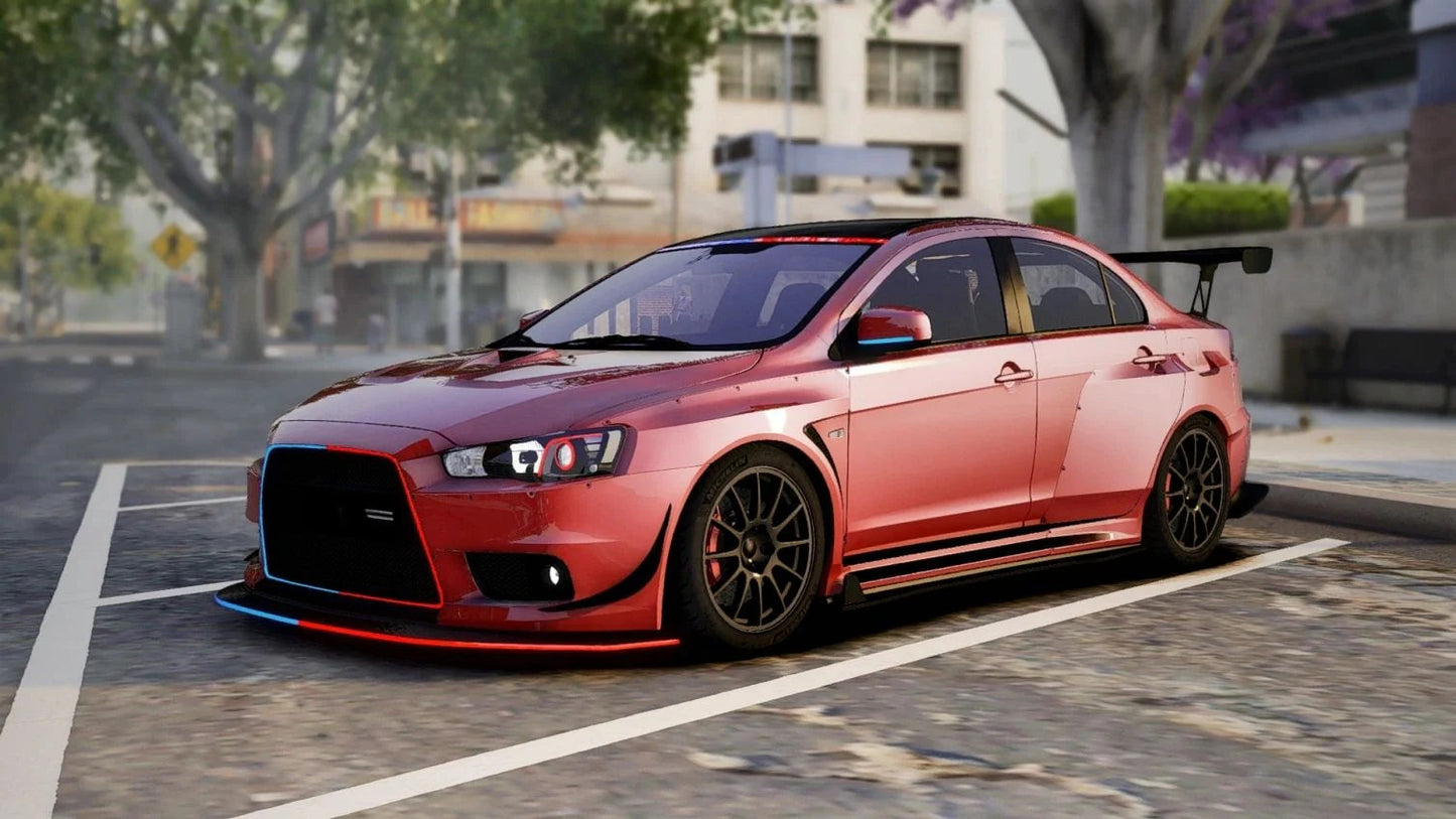 (Unbranded) Mitsubishi Evo X PD Modern Lights | NRT Mod