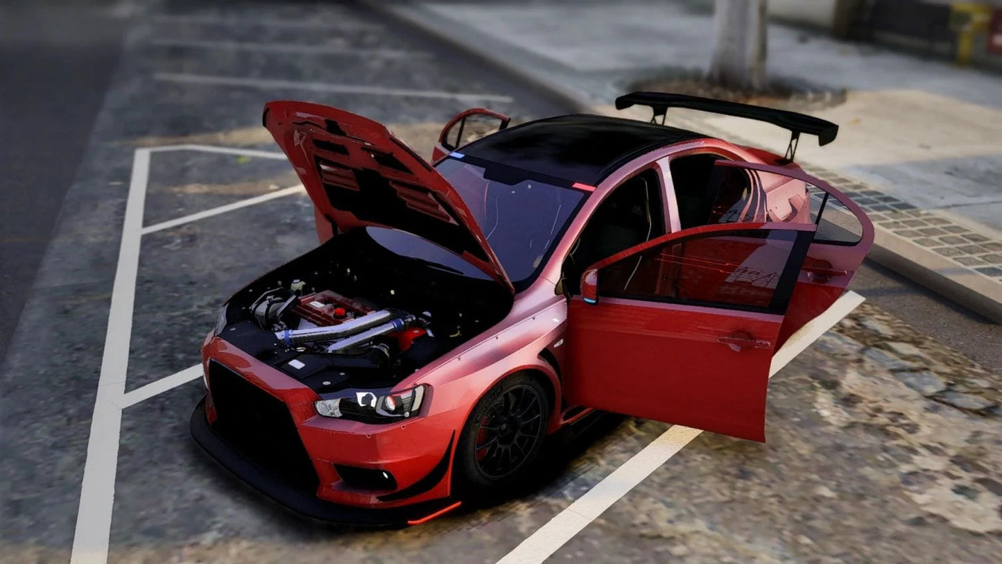 (Unbranded) Mitsubishi Evo X PD Modern Lights | NRT Mod