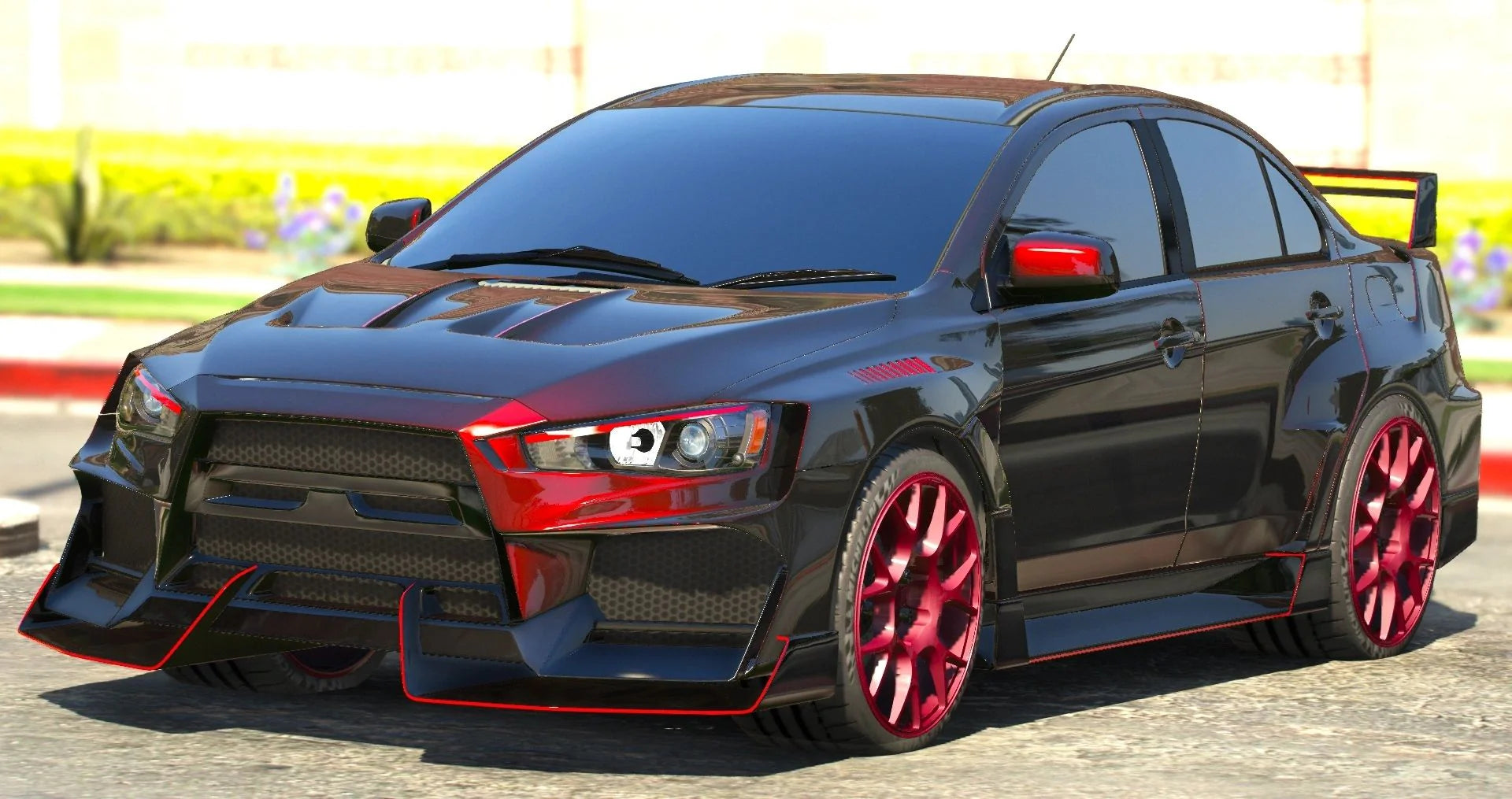 (Unbranded) Mitsubishi Lancer EVO X | Hycade