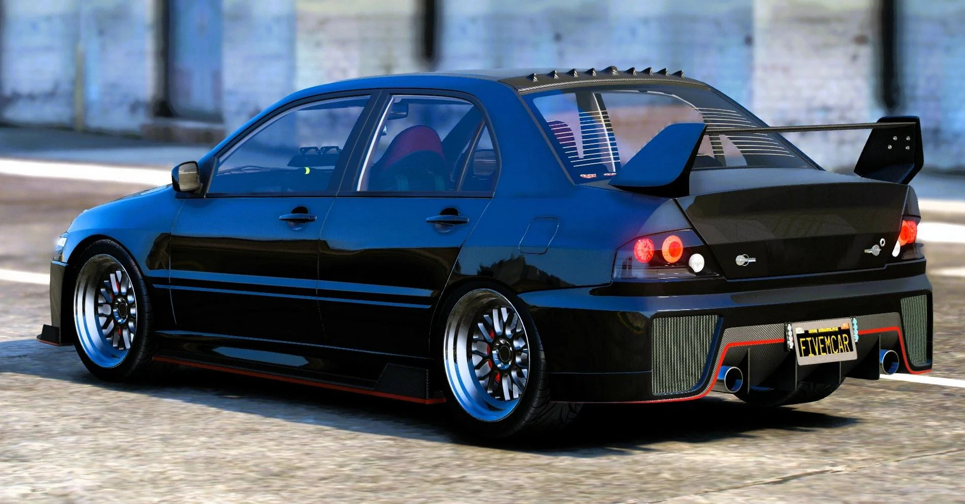 (Unbranded) Mitsubishi Lancer Evolution IX x HR Unmarked PD | Hachi