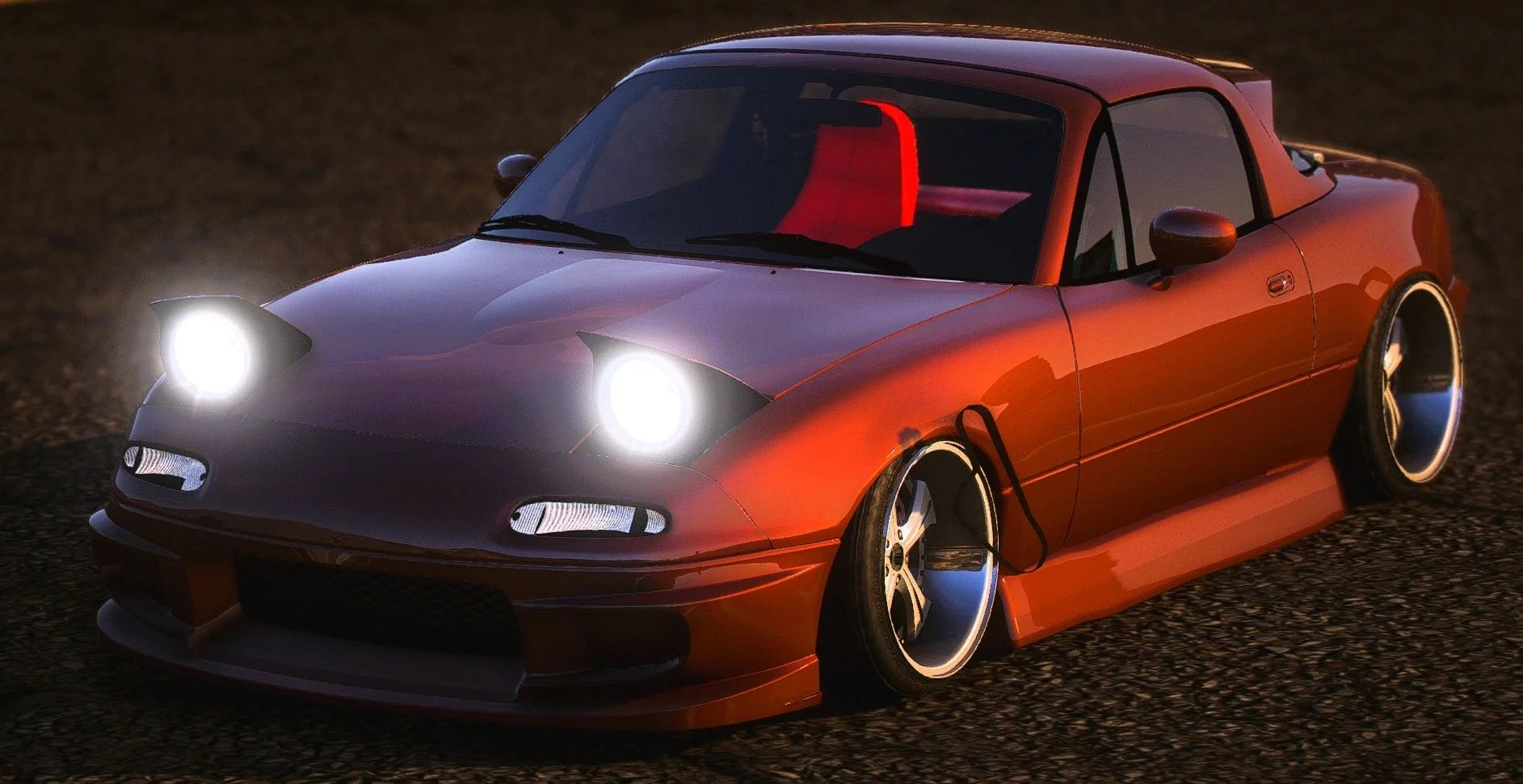 (Unbranded) Mazda MX5 K20 Swapped RWD Turbo 420WHP | Razer Kobain