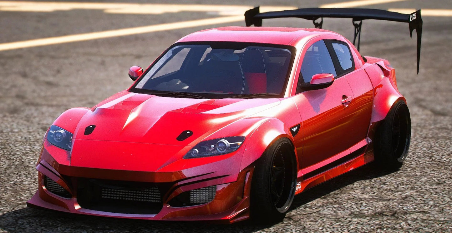 (Unbranded) Mazda RX-8 KRC Japan 2004 | IKX3 Mods