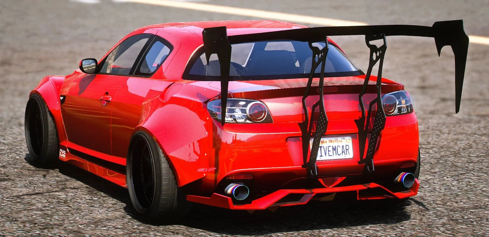 (Unbranded) Mazda RX-8 KRC Japan 2004 | IKX3 Mods