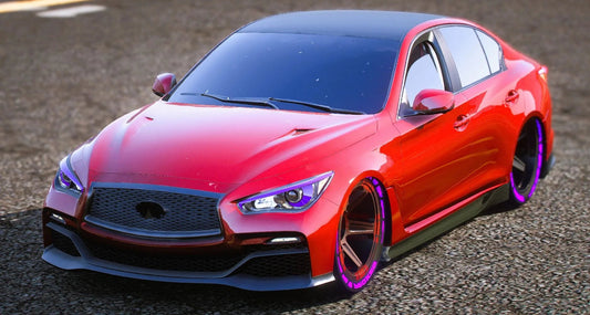 (Unbranded) Infiniti Q50 Custom With Props | Sport Customs
