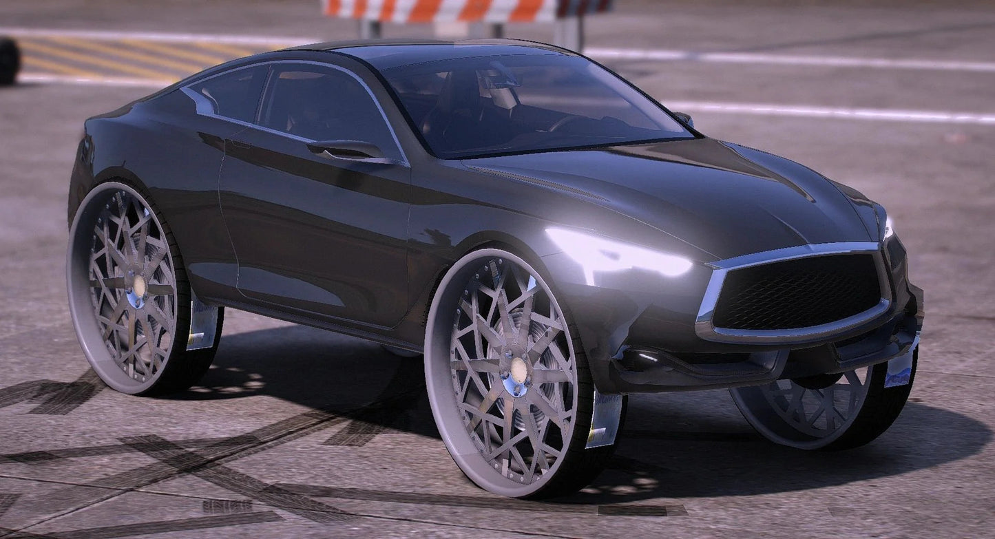 (Unbranded) Infiniti Q60 BKS Donk | SA Customs
