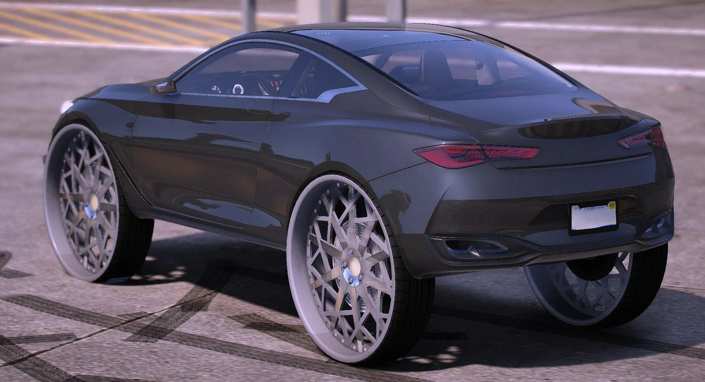 (Unbranded) Infiniti Q60 BKS Donk | SA Customs