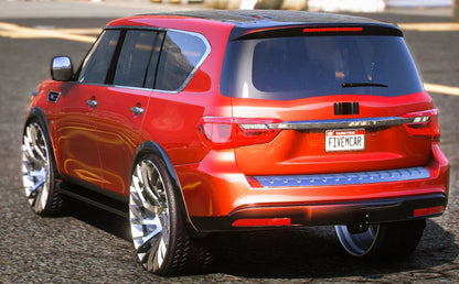 (Unbranded) Infiniti QX80 Donk | Heat