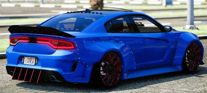 (Unbranded) Unmarked PD Dodge Charger Ghoul V2 on Blocca Forgiatos | 4K Customs