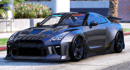 (Unbranded) Unmarked PD Nissan GT-R35 Kream Type III | MT Editz
