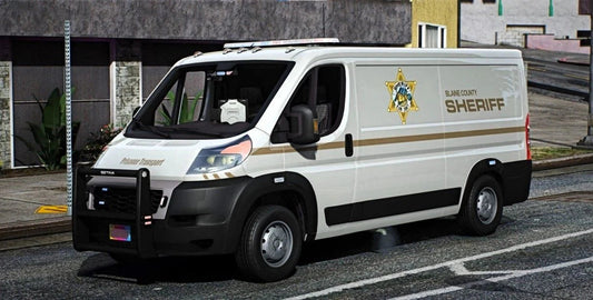 (Unbranded) [Non ELS] Dodge Ram Promaster 2022 Police Prison | CB Customs