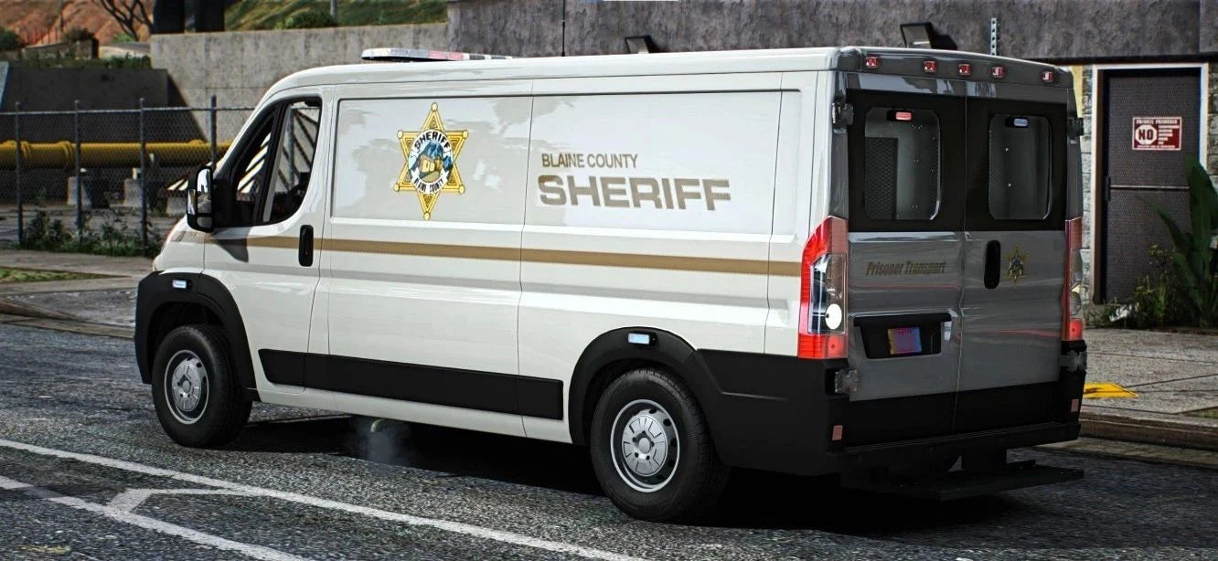 (Unbranded) [Non ELS] Dodge Ram Promaster 2022 Police Prison | CB Customs
