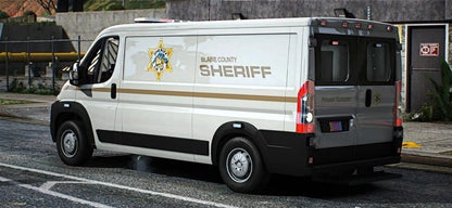 (Unbranded) [Non ELS] Dodge Ram Promaster 2022 Police Prison | CB Customs