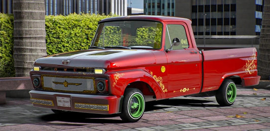 (Unbranded) Ford F100 Lowrider | Owl Frost