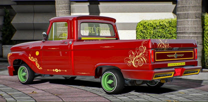 (Unbranded) Ford F100 Lowrider | Owl Frost