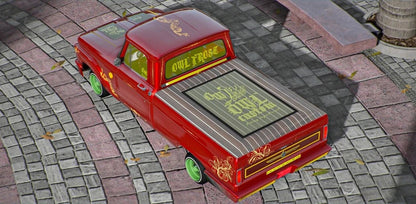 (Unbranded) Ford F100 Lowrider | Owl Frost