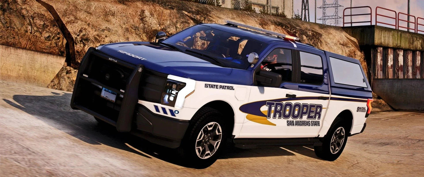 (Unbranded) [Non ELS] Ford F150 Lightning 2023 Police | Paul