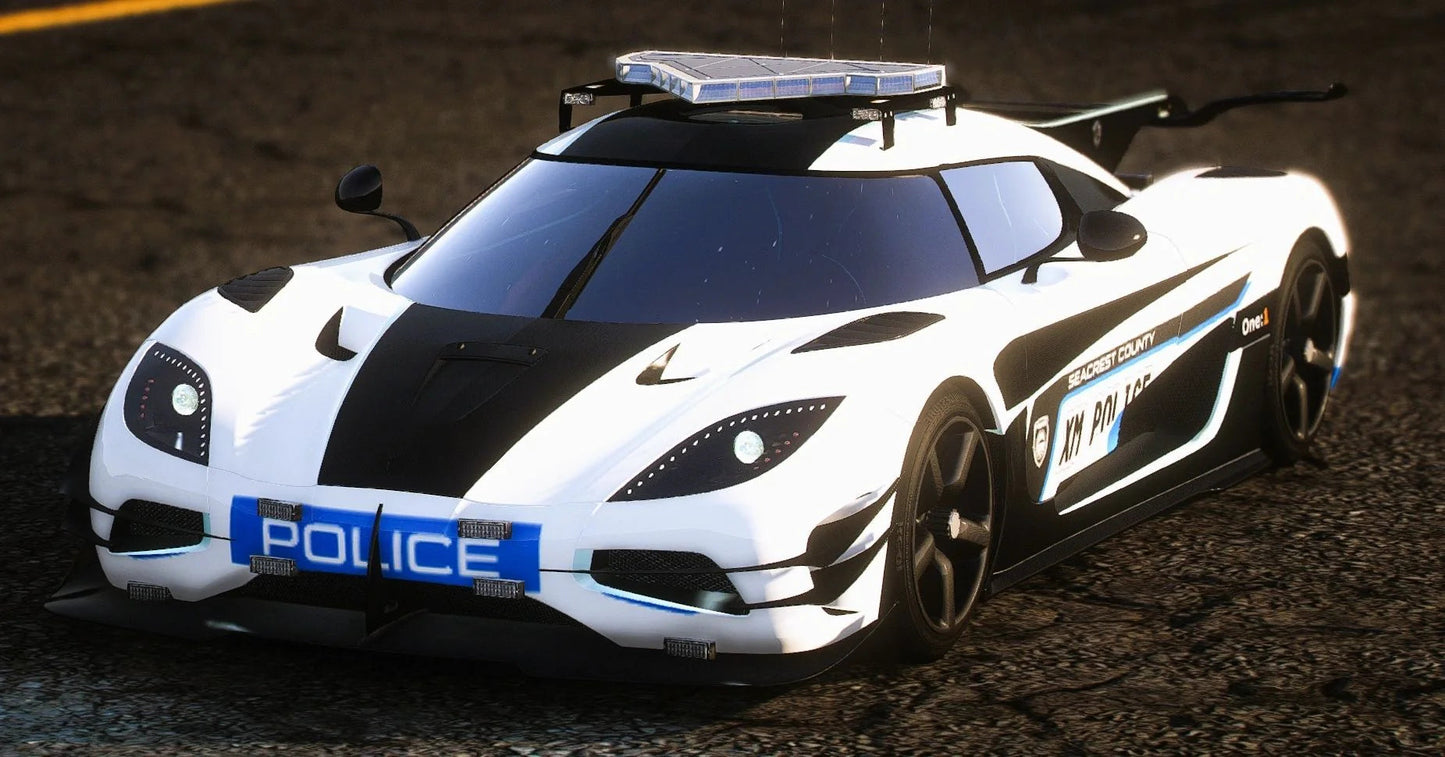 (Unbranded) [Non ELS] Koenigsegg One1 666 Police | WOLX