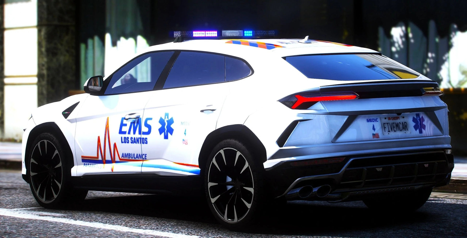 (Unbranded) [Non ELS] Lamborghini Urus Medic EMS | Chino Garage
