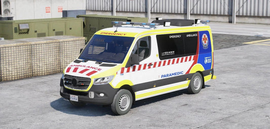 (Unbranded) [Non ELS] Mercedes Sprinter 2019 Police | Saki