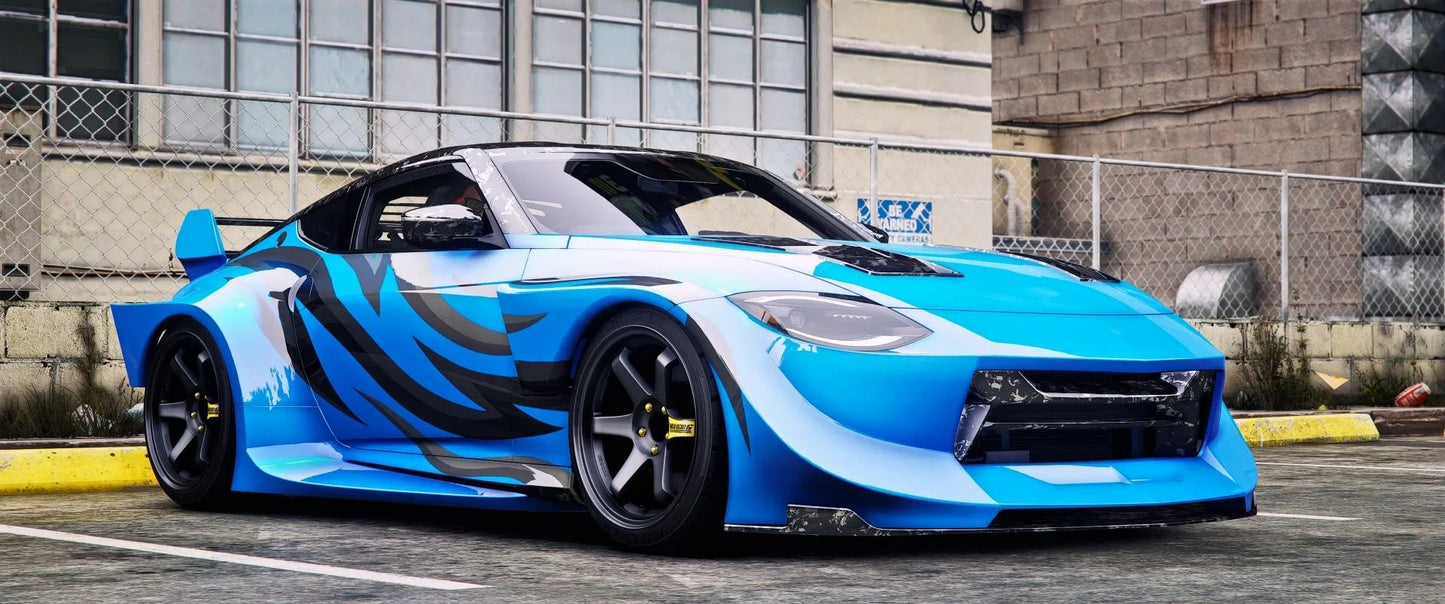 (Unbranded) Nissan 400z [110+ Tunings Part + 10 Liveries] | Majestic