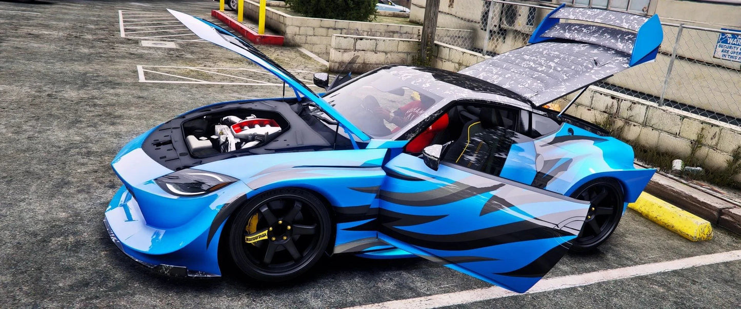 (Unbranded) Nissan 400z [110+ Tunings Part + 10 Liveries] | Majestic