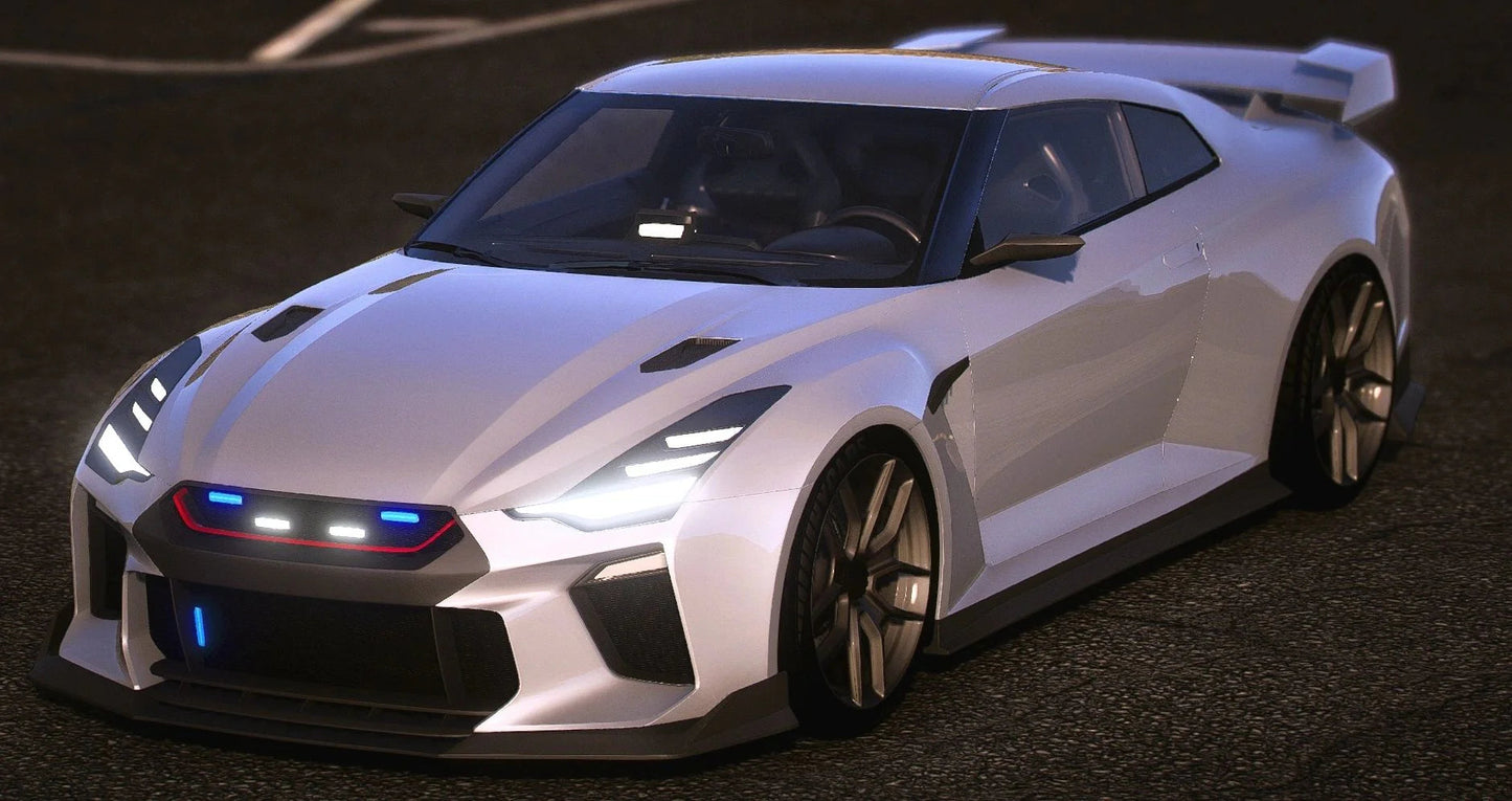 (Unbranded) Nissan GTR Hycade R36 Concept Police [Non ELS] | Ryan Customs