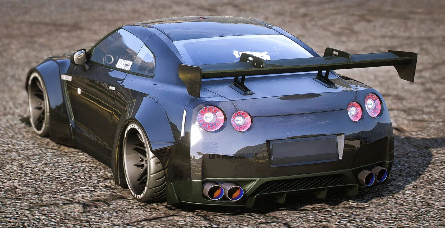 (Unbranded) Nissan GTR Liberty Walk Police Modern Lights | Versus