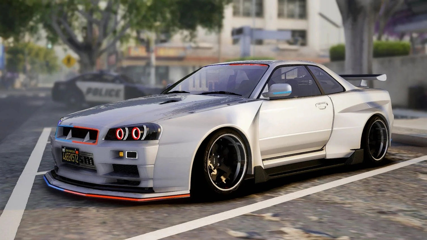 (Unbranded) Nissan GTR R34 PD Modern Lights | NM