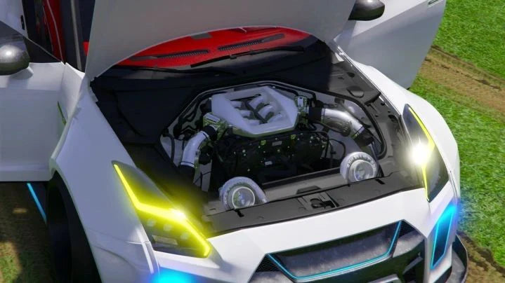 (Unbranded) Nissan GTR R35 Darwin Pro Widebody Turbo (Animated Lights) | AM Customs