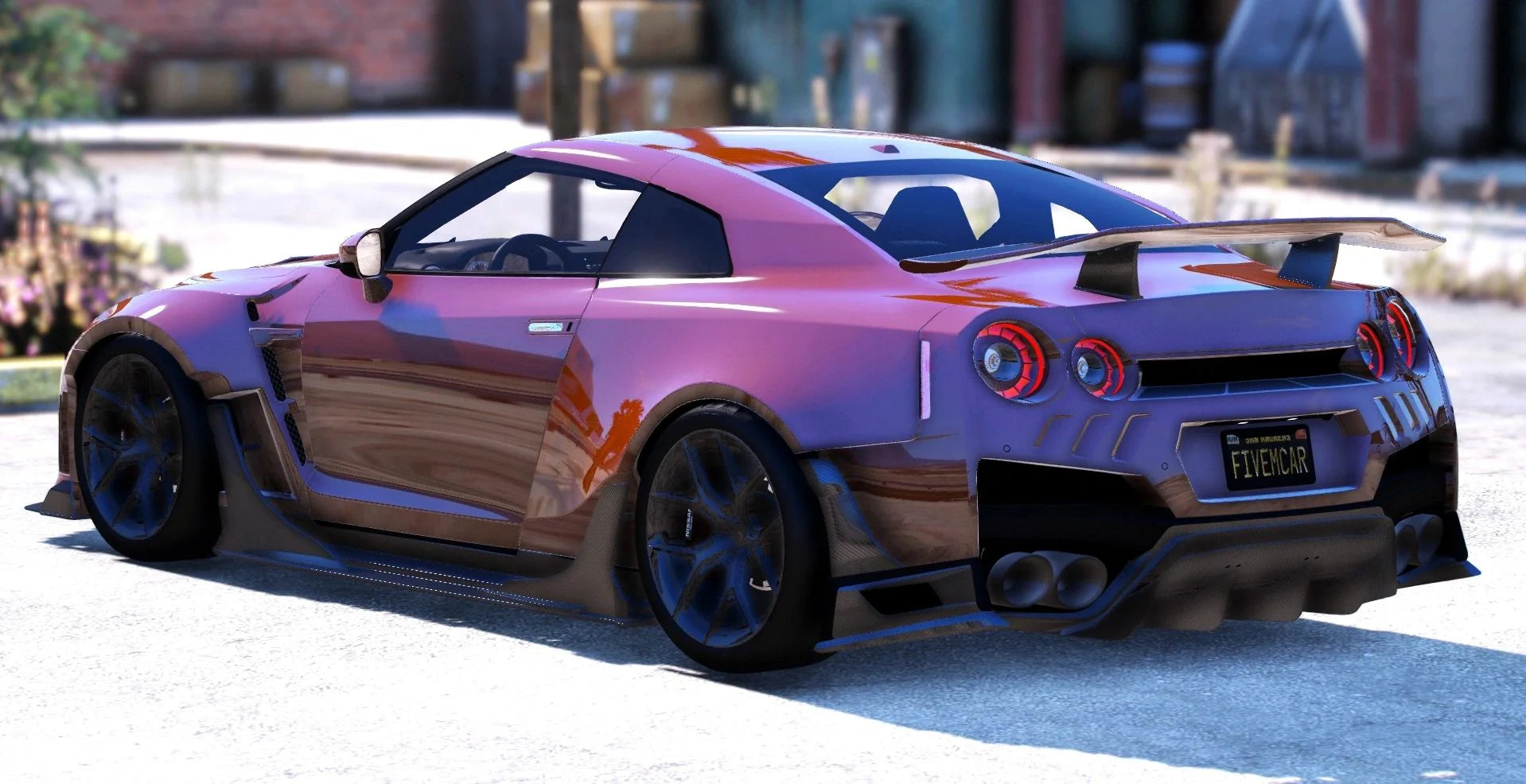 (Unbranded) Nissan GTR R35 Krem Custom | Jia_En