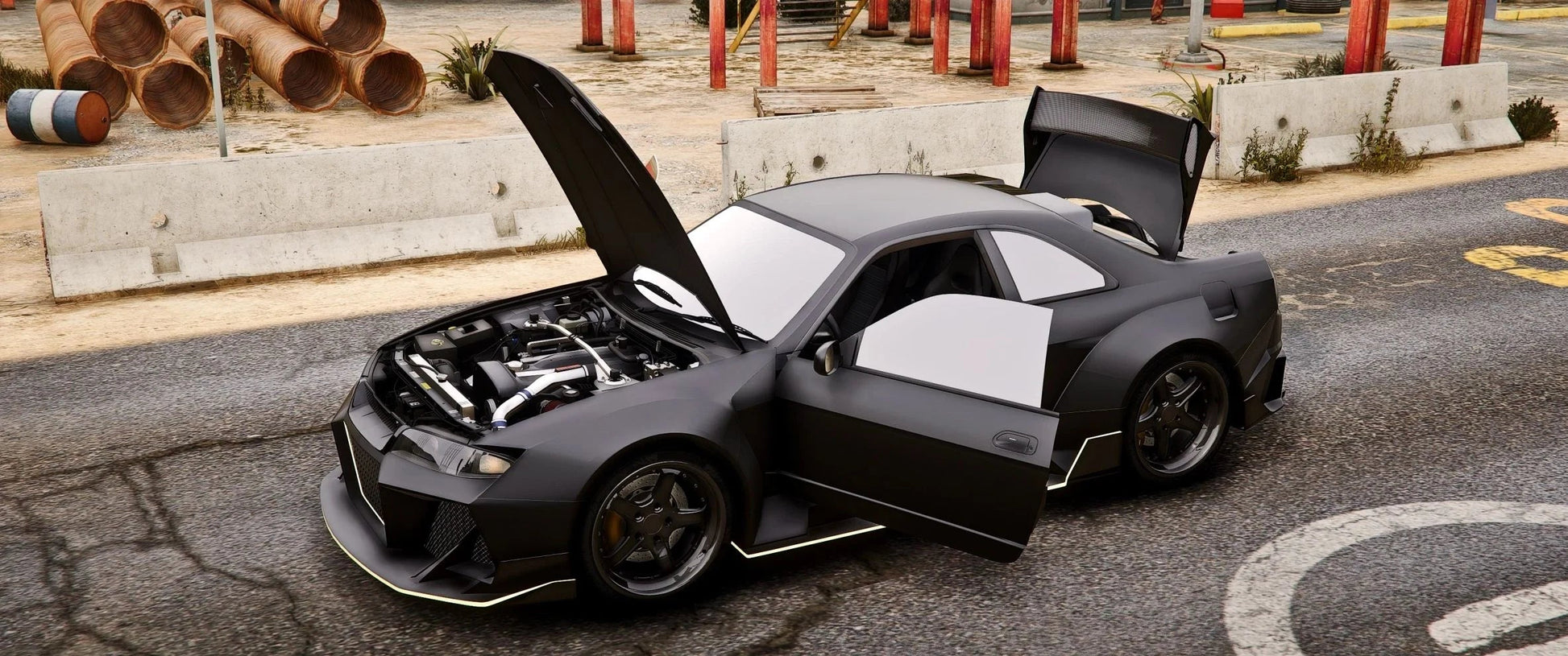 (Unbranded) Nissan R33 Venuum | Adan (4 Seater)