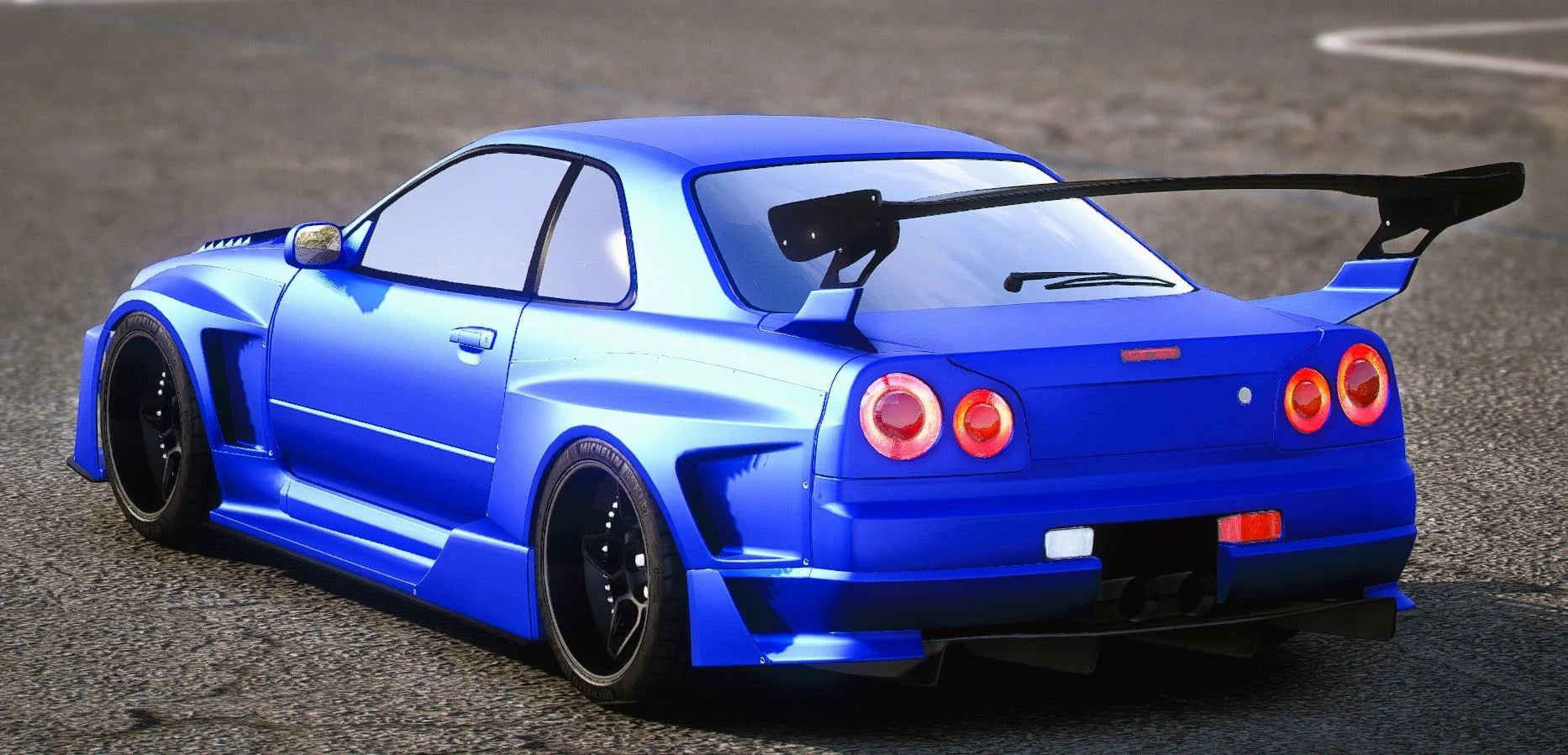 (Unbranded) Nissan R34 Hugo Silvia | Adan
