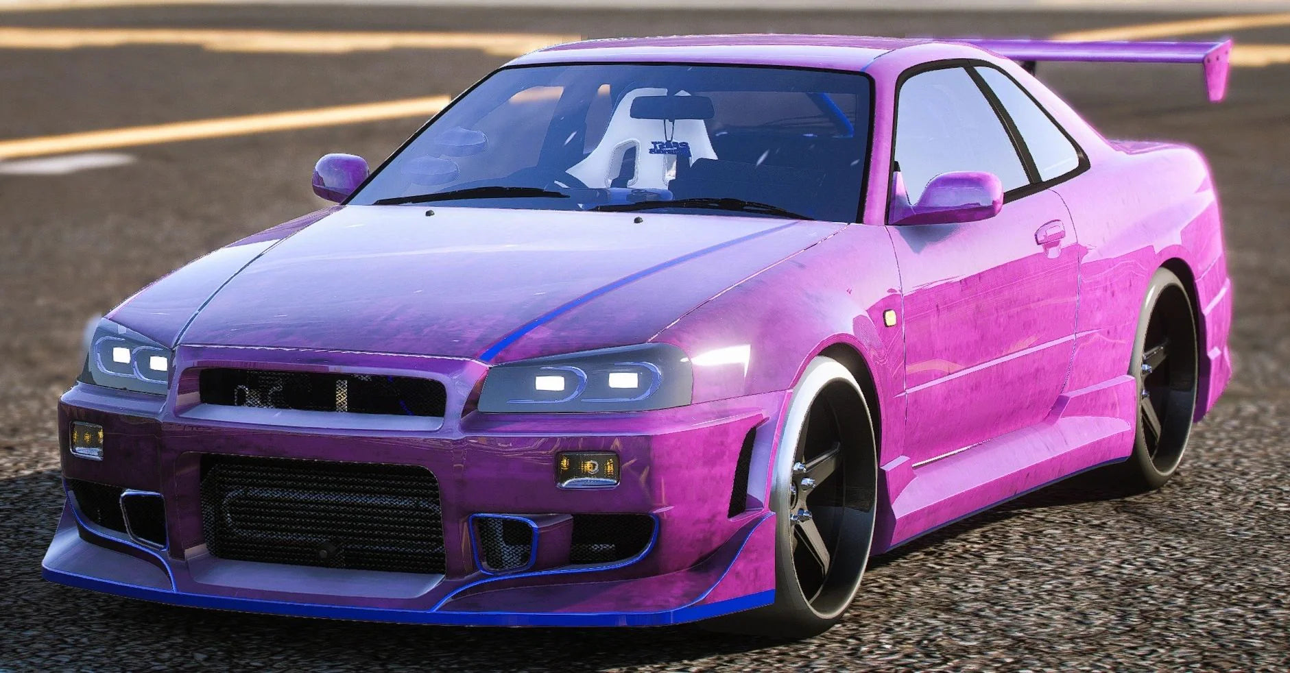 (Unbranded) Nissan Skyline GTR R34 Paul Walker | Port Baek