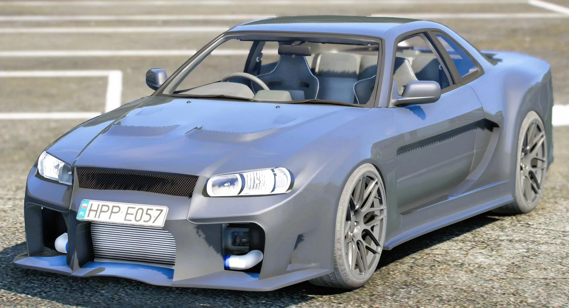 (Unbranded) Nissan Skyline GT-R R34 | Vanz123