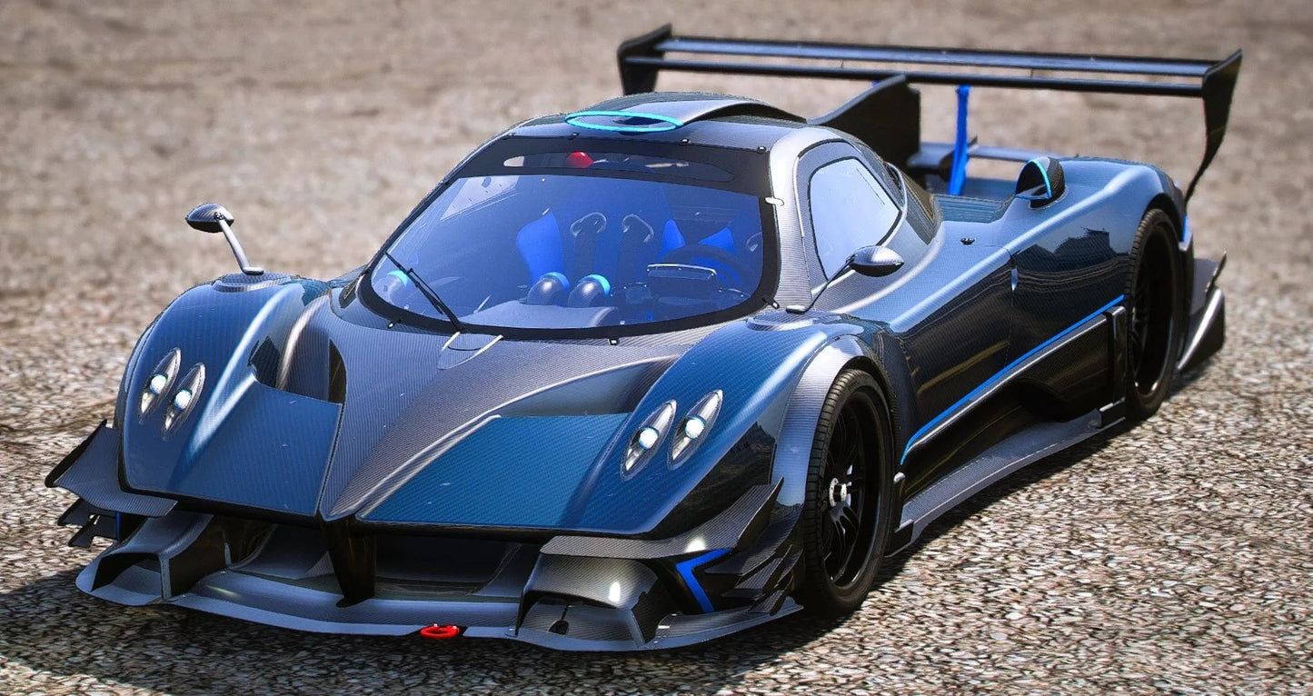 (Unbranded) Pagani Zonda Revo Blue Carbon | HuangH