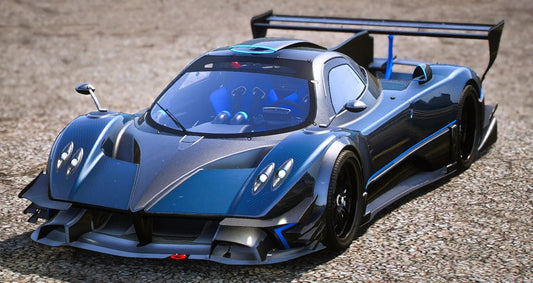 (Unbranded) Pagani Zonda Revo Blue Carbon | HuangH