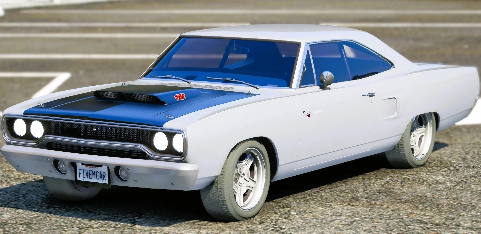 (Unbranded) Plymouth 1969 Road Runner from Fast and Furious | Legecy