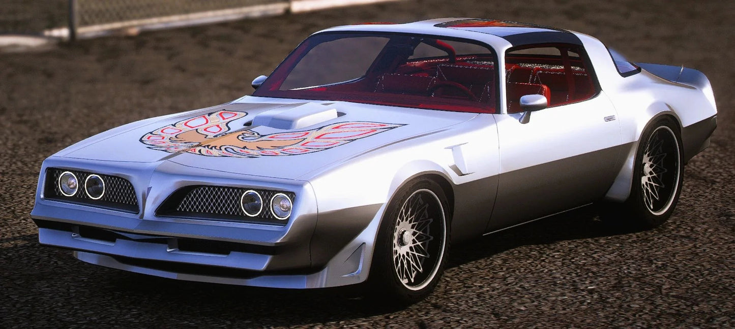 (Unbranded) Pontiac Firebird Trans Am Mullet Missile 1978 | IKX3
