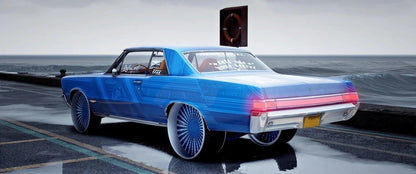 (Unbranded) Pontiac GTO 1965 Donk | Owl Frost