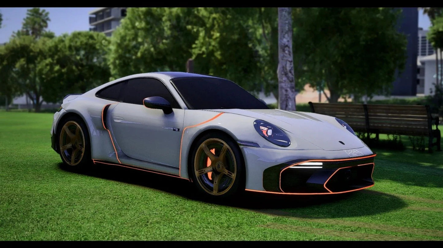 (Unbranded) Porsche 911 Brabus 900 Rocket R 2024 [2 Liveries] | Widekit