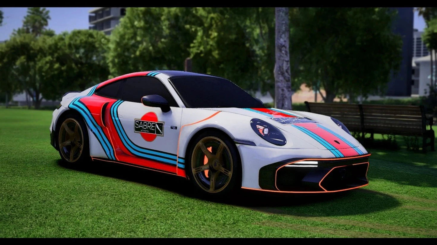 (Unbranded) Porsche 911 Brabus 900 Rocket R 2024 [2 Liveries] | Widekit