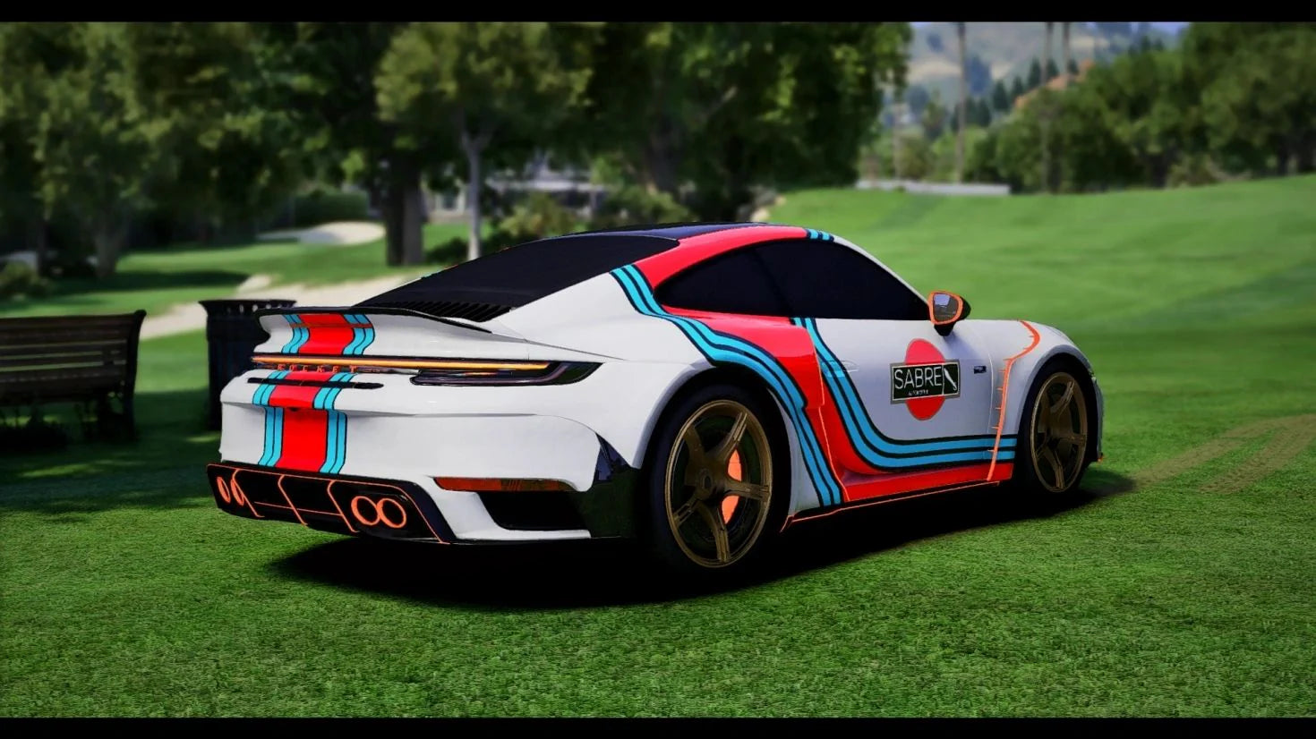 (Unbranded) Porsche 911 Brabus 900 Rocket R 2024 [2 Liveries] | Widekit