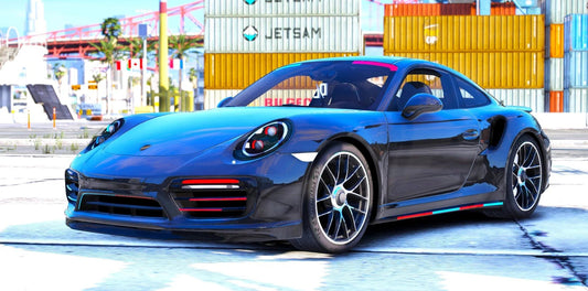 (Unbranded) Porsche 911 Police | DL Cars