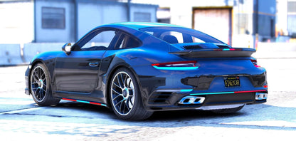 (Unbranded) Porsche 911 Police | DL Cars