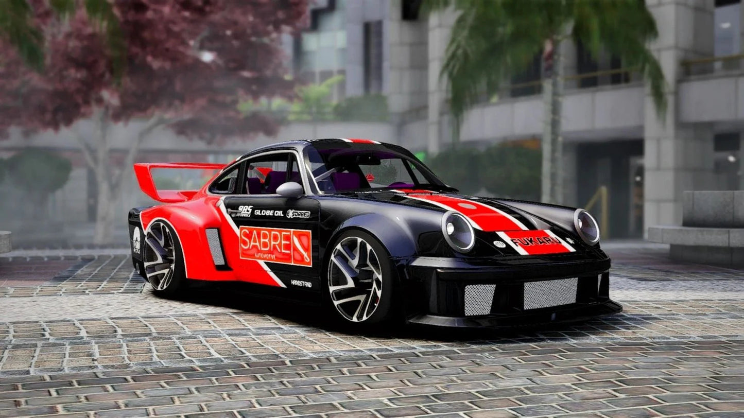 (Unbranded) Porsche 911 Sabre Turbo Carbon Edition | Sergeant WW