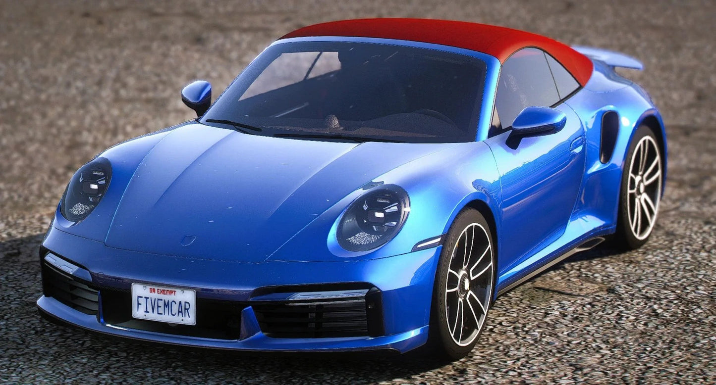 (Unbranded) Porsche 992 Turbo S Cabrio | GCM
