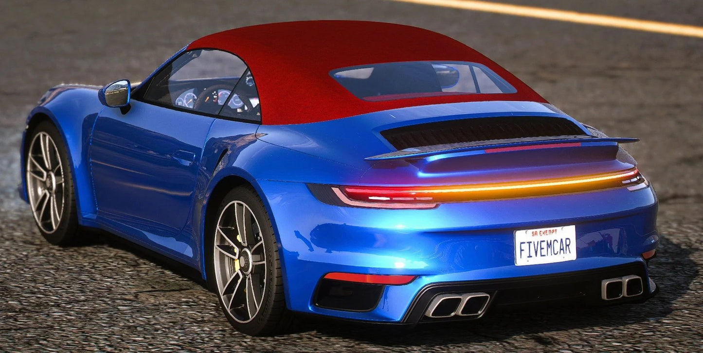(Unbranded) Porsche 992 Turbo S Cabrio | GCM