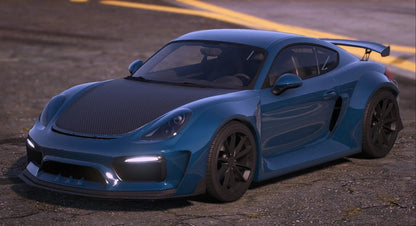 (Unbranded) Porsche Cayman GT4 Hycade Edition | Zeed