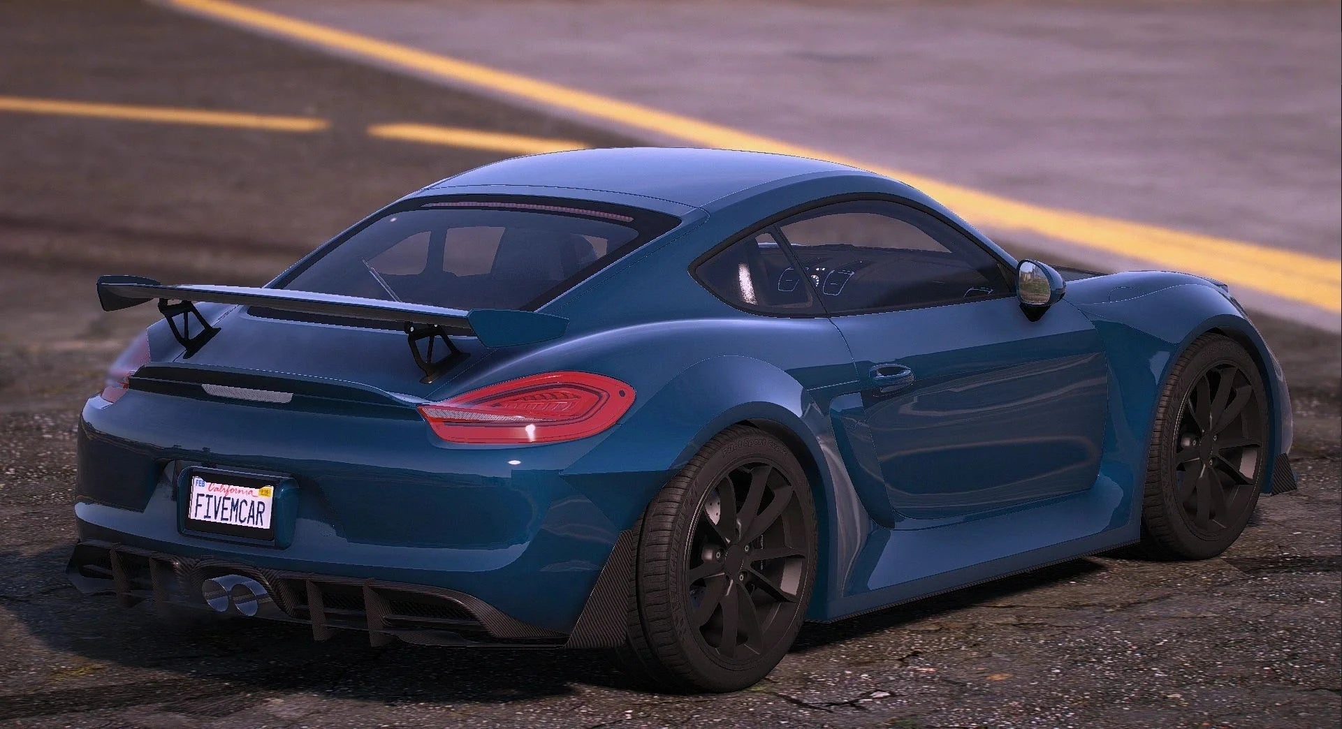 (Unbranded) Porsche Cayman GT4 Hycade Edition | Zeed